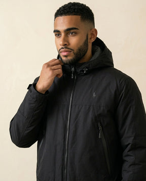 RL Signature Hooded Windbreaker - Navy Blue
