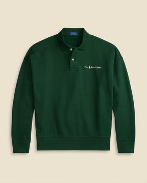 RL Prestige Quarter-Zip Pullover - Forest Green