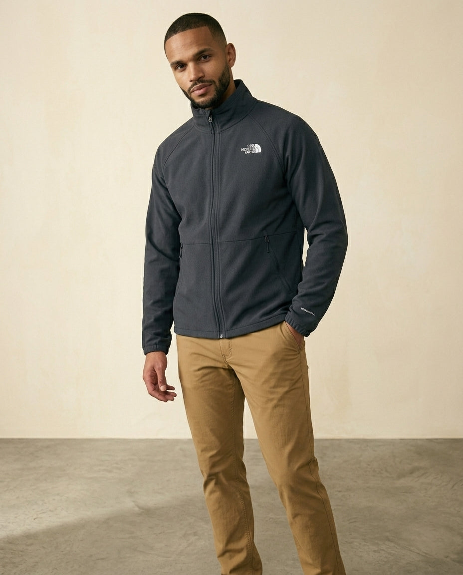 TNF WindWall Fleece Zip Jacket - Charcoal Grey - view 3