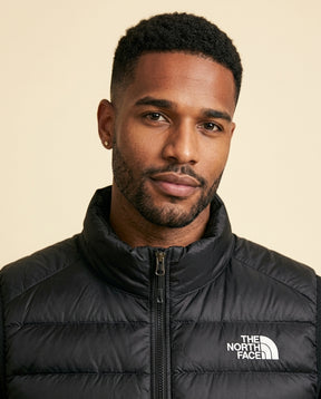 TNF Stretch Down Vest - Black - view 4