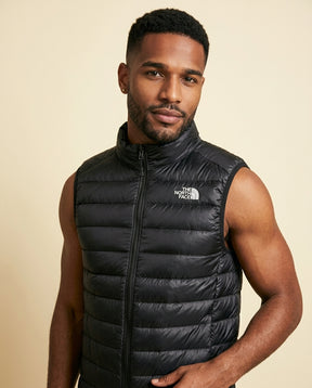 TNF Stretch Down Vest - Black - view 2