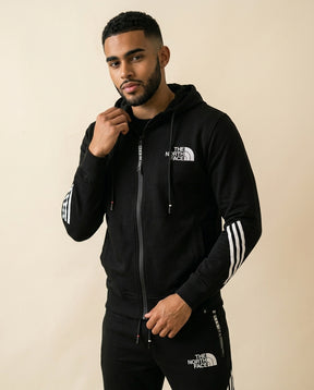 TNF Signature Tracksuit Set - Black + White - view 2