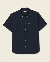 LC Oxford Short Sleeve Shirt - Navy Blue