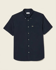 LC Oxford Short Sleeve Shirt - Navy Blue