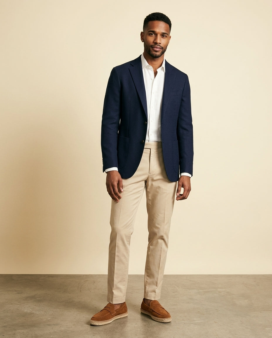 Suede Espadrille Loafer Tan - Tan - view 3