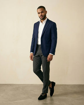 Suede Horsebit Loafer Black - Black - view 3