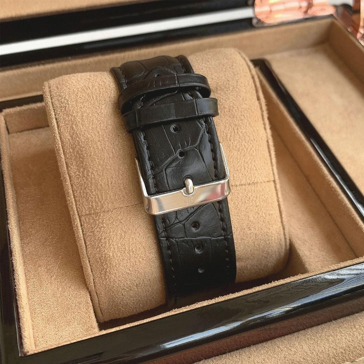 Pablo Raez Leather Watch - Atempori Black