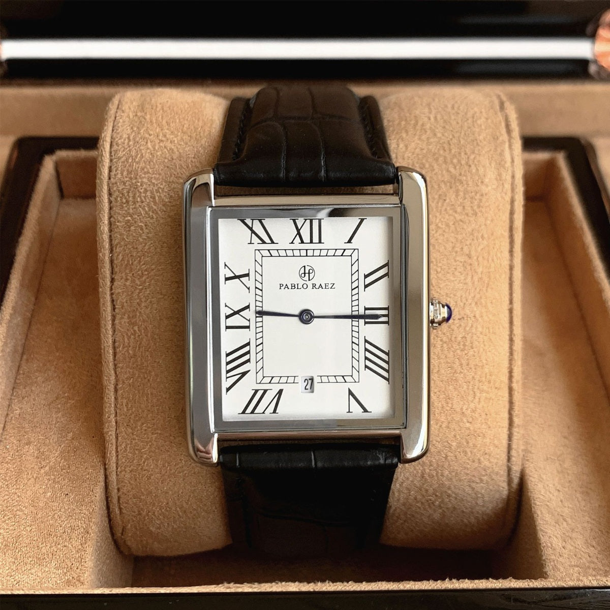Pablo Raez Leather Watch - Atempori Black 