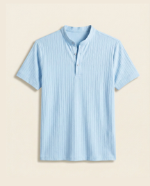 Mandarin Collar Shirt Soft Structure