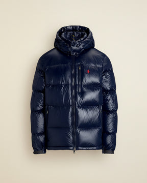 RL Lacquered-Shell Down Jacket
