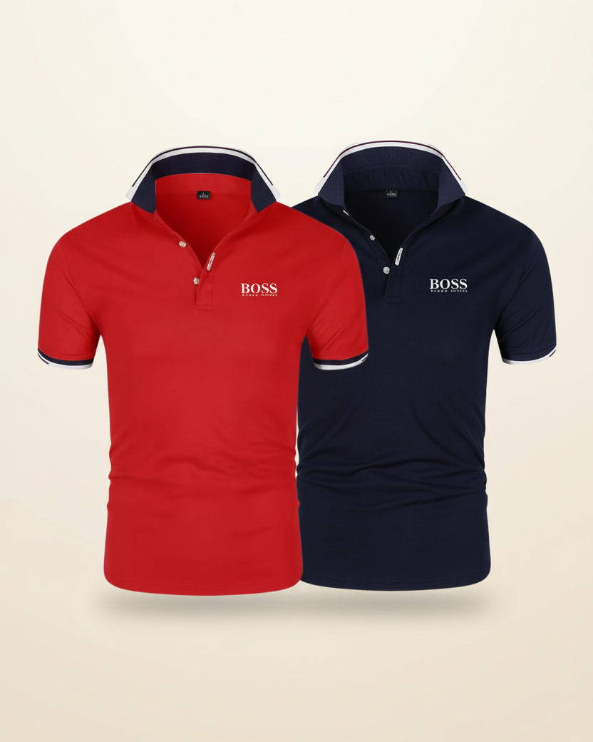 HB - Essential Ribbed Quarter-Zip Knit