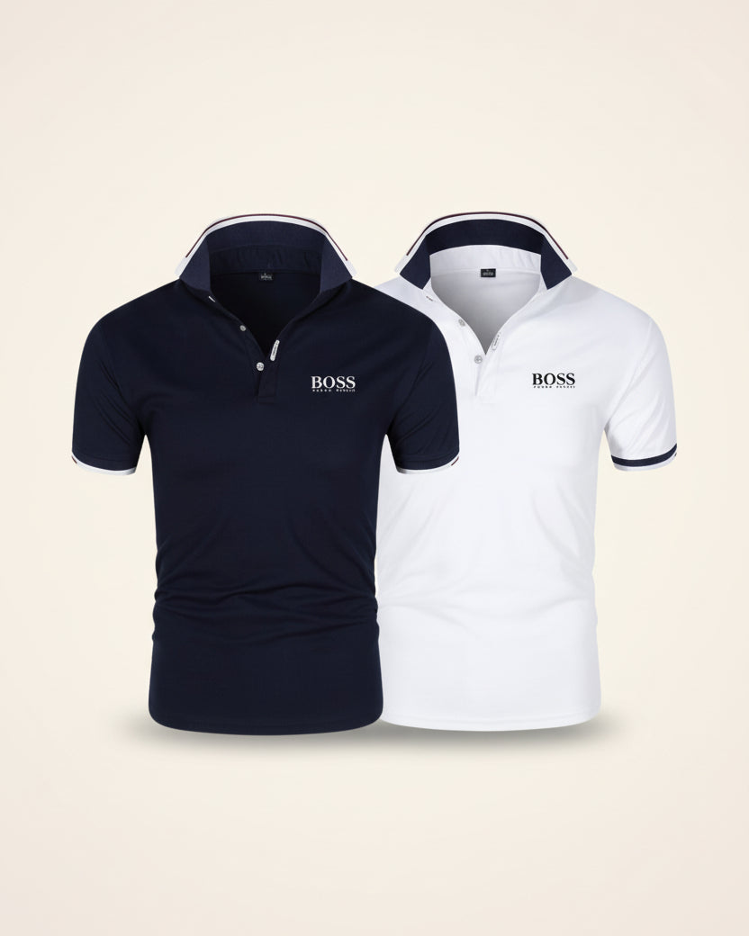 HB - Essential Ribbed Quarter-Zip Knit