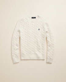 RL Cable-Knit Cotton Jumper