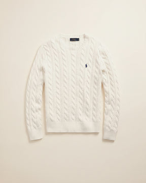 RL Cable-Knit Cotton Jumper