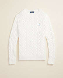 RL Cable-Knit Cotton Jumper