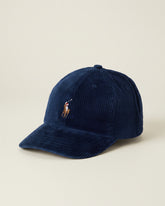 RL Fine Ribbed Corduroy Cap