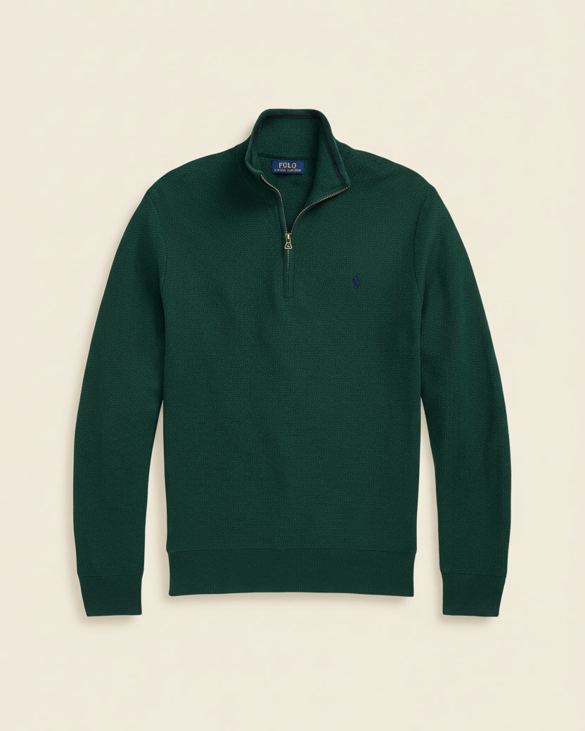 RL The Resort Textured Cotton Pullover