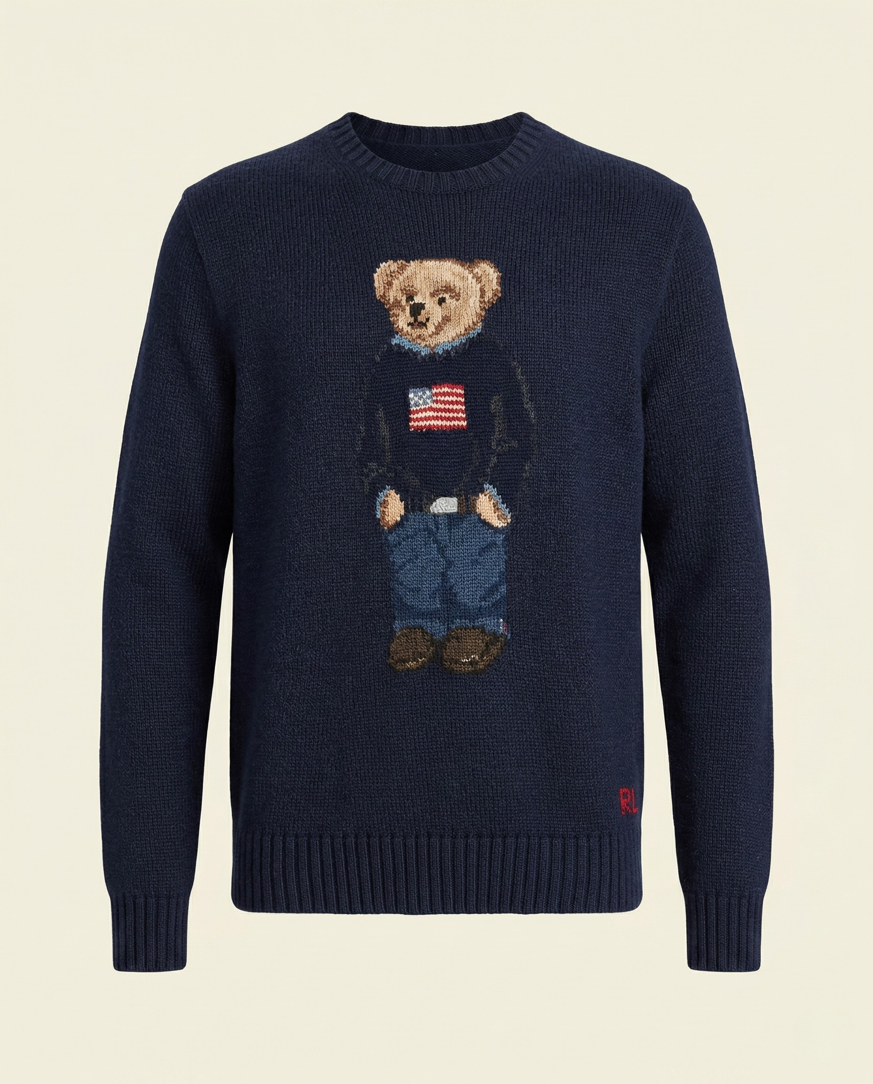 RL Polo Bear American Knit Sweater