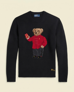 RL Gentleman Bear Knit Sweater