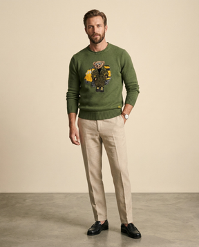 RL Polo Bear Ranger Knit Sweater
